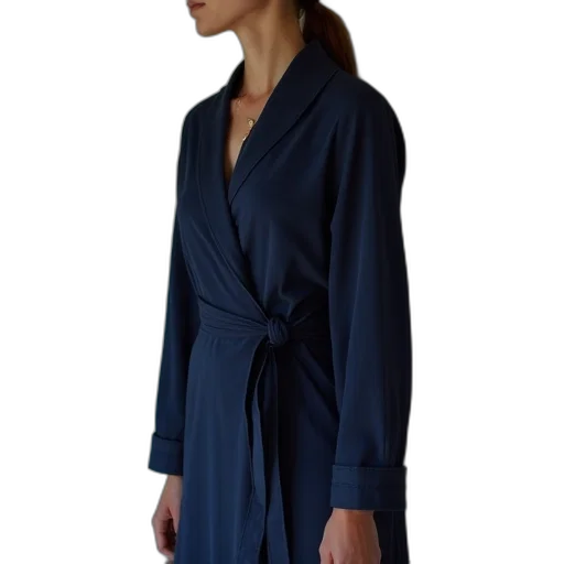 jacket, dress, staff, blue transparent PNG cut-out