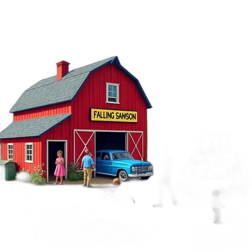 building, car, concept art, 3d render transparent PNG cut-out