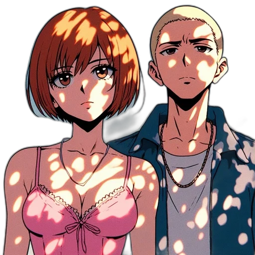 dress, jacket, face, anime transparent PNG cut-out