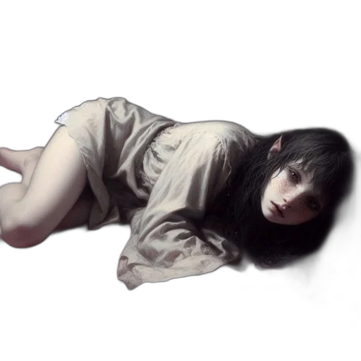 creature, dress, face, robot transparent PNG cut-out