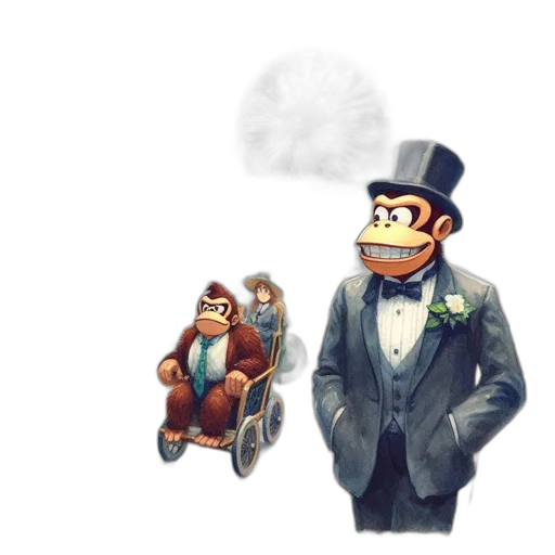 concept art, pixel art, cartoon, 3d render transparent PNG cut-out