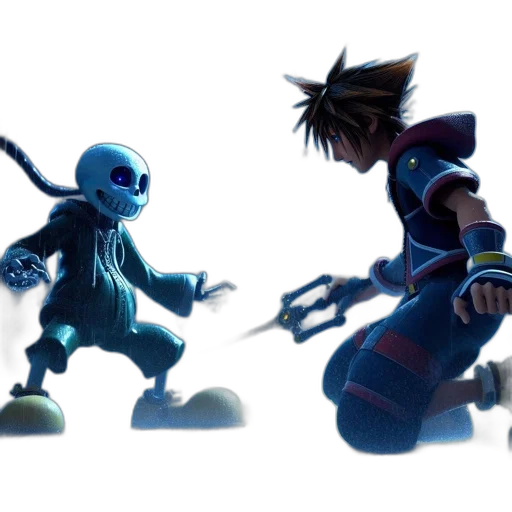 concept art, 3d render, blue, stormy transparent PNG cut-out