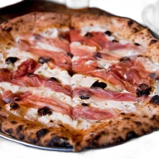 food, photorealistic, delicious-looking, pizza transparent PNG cut-out