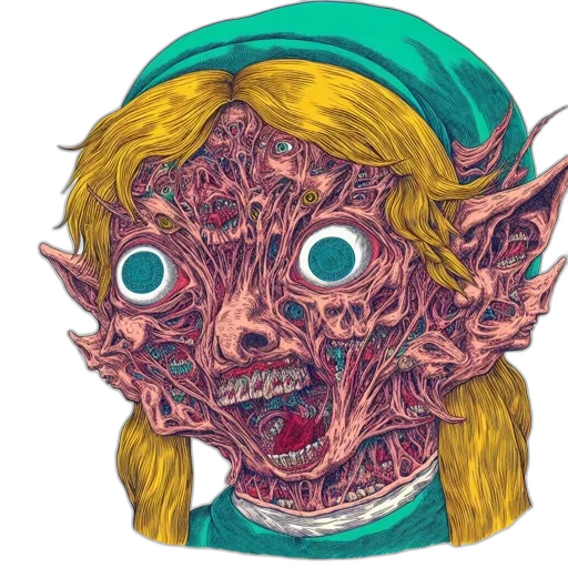 mask, face, creature, concept art transparent PNG cut-out