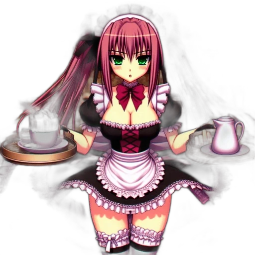 dress, staff, food, pixel art transparent PNG cut-out