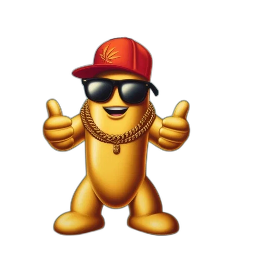 pixel art, cartoon, 3d render, poster transparent PNG cut-out