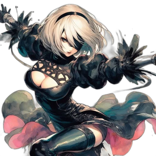 weapon, sword, staff, robot transparent PNG cut-out