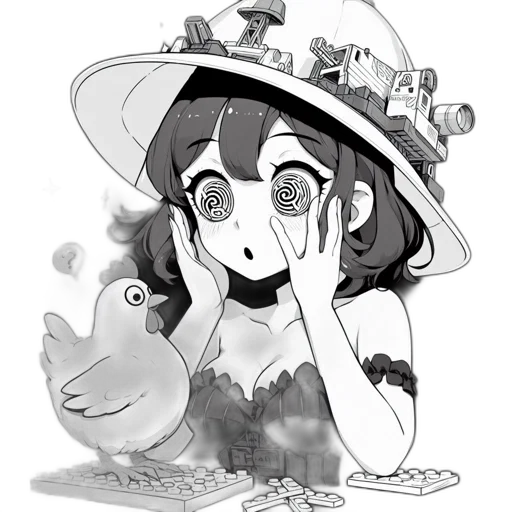 hat, creature, crown, animal transparent PNG cut-out
