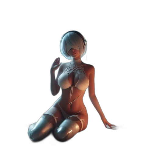 robot, dress, jewelry, creature transparent PNG cut-out
