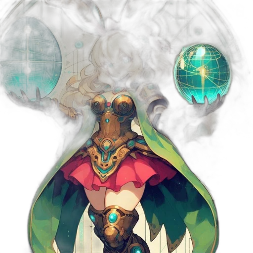 dragon, mask, staff, sword transparent PNG cut-out