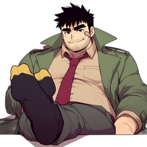 jacket, anime, cartoon, pixel art transparent PNG cut-out