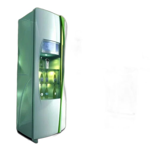 jewelry, 3d render, green, futuristic transparent PNG cut-out