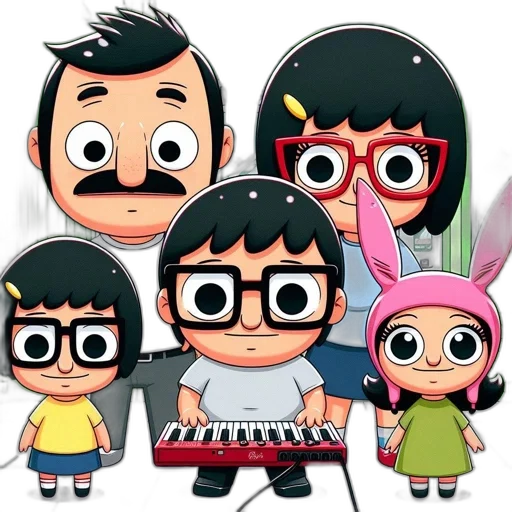cartoon, concept art, comic book art, anime transparent PNG cut-out