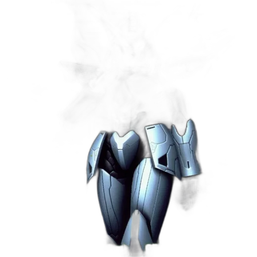 robot, jacket, weapon, mask transparent PNG cut-out