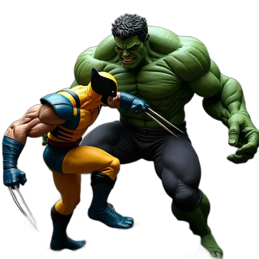 comic book art, concept art, 3d render, fantasy art transparent PNG cut-out