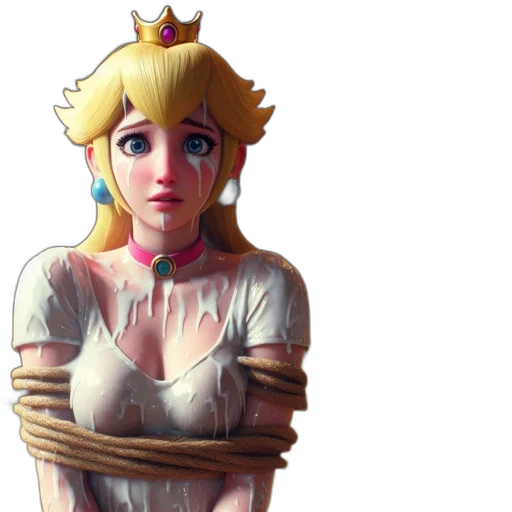 crown, dress, concept art, pixel art transparent PNG cut-out