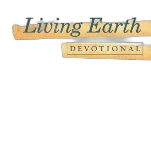 cover, living, earth, devotional transparent PNG cut-out