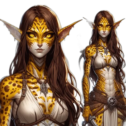 fantasy art, concept art, comic book art, pixel art transparent PNG cut-out
