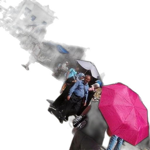 umbrella, robot, weapon, staff transparent PNG cut-out