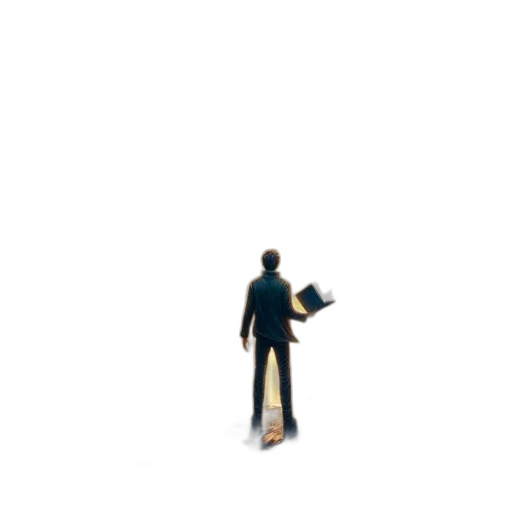 robot, staff, weapon, umbrella transparent PNG cut-out