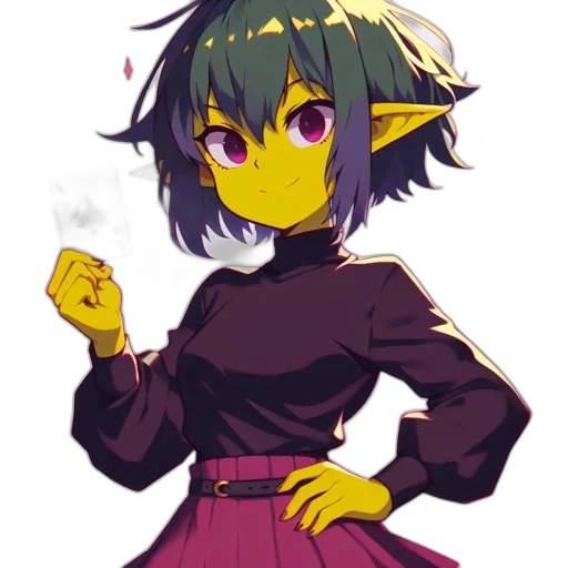 staff, dragon, dress, mask transparent PNG cut-out