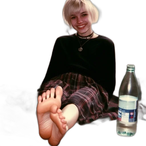 bottle, shoes, dress, jacket transparent PNG cut-out