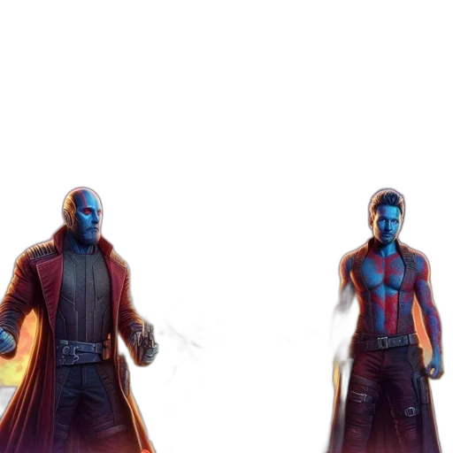 concept art, comic book art, 3d render, fantasy art transparent PNG cut-out