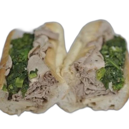 food, halved, sandwich, meat transparent PNG cut-out