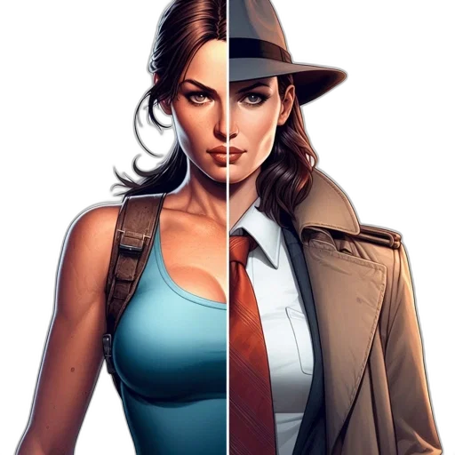 jacket, comic book art, concept art, photorealistic transparent PNG cut-out