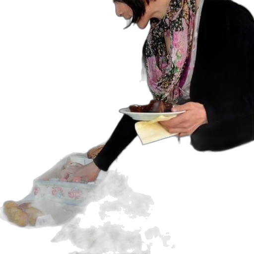 staff, shoes, mask, jacket transparent PNG cut-out