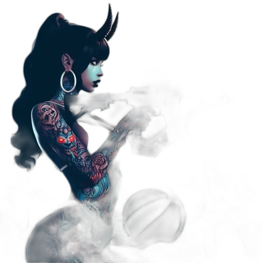 dragon, dress, fantasy art, concept art transparent PNG cut-out