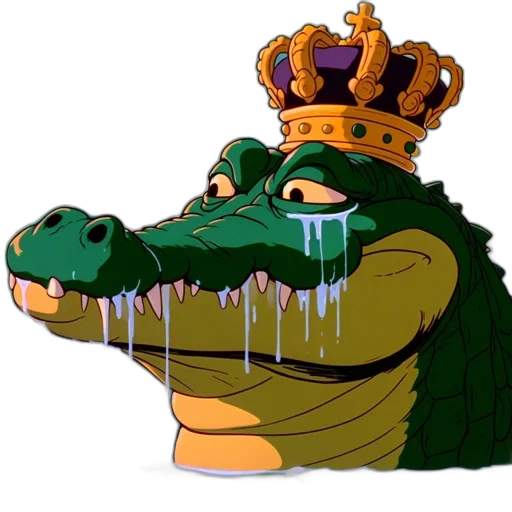 crown, dragon, creature, animal transparent PNG cut-out