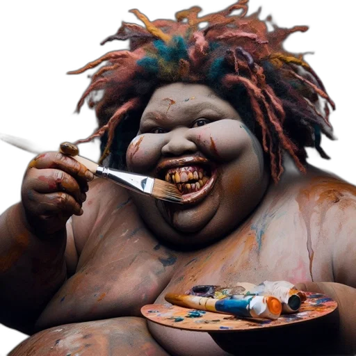 food, creature, face, animal transparent PNG cut-out