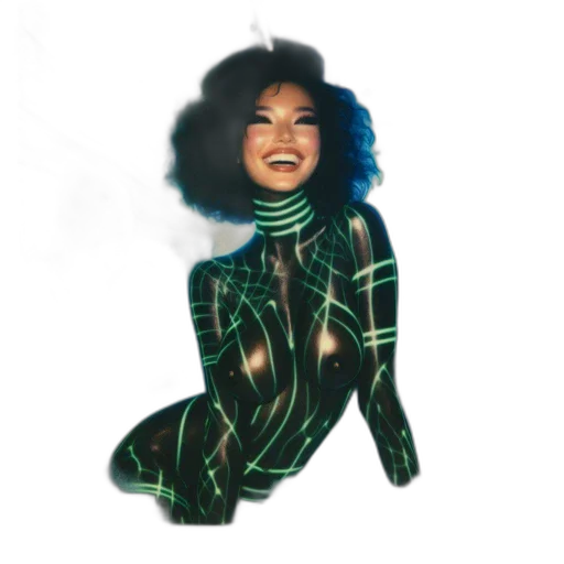 dress, hair, pixel art, concept art transparent PNG cut-out
