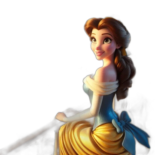 dress, crown, staff, jewelry transparent PNG cut-out