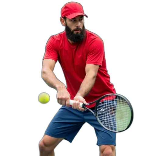 hair, hat, staff, face transparent PNG cut-out