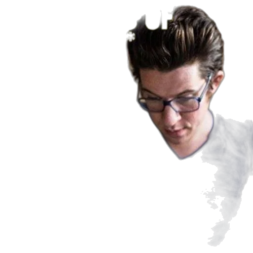 hair, staff, face, creature transparent PNG cut-out