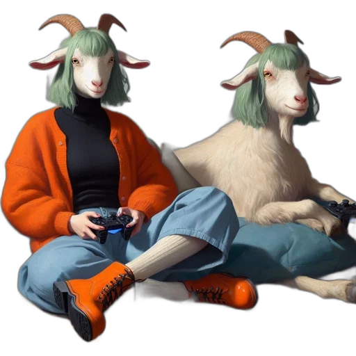 animal, creature, mask, concept art transparent PNG cut-out