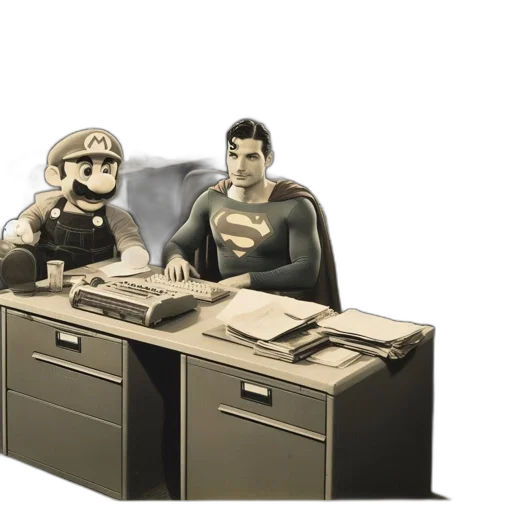 furniture, comic book art, concept art, cartoon transparent PNG cut-out