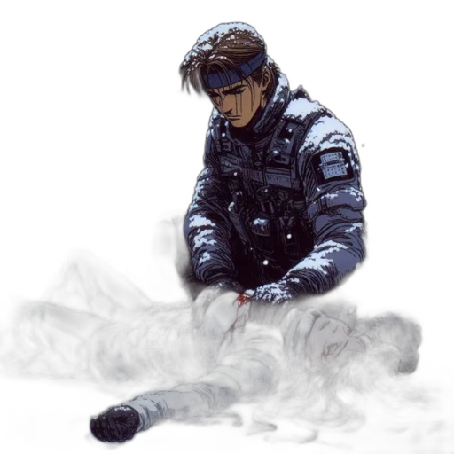 weapon, jacket, sword, concept art transparent PNG cut-out