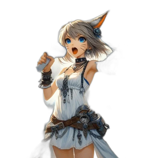 staff, dress, weapon, mask transparent PNG cut-out
