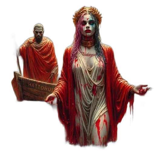 concept art, fantasy art, comic book art, pixel art transparent PNG cut-out