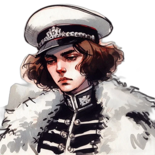 hat, jacket, crown, face transparent PNG cut-out