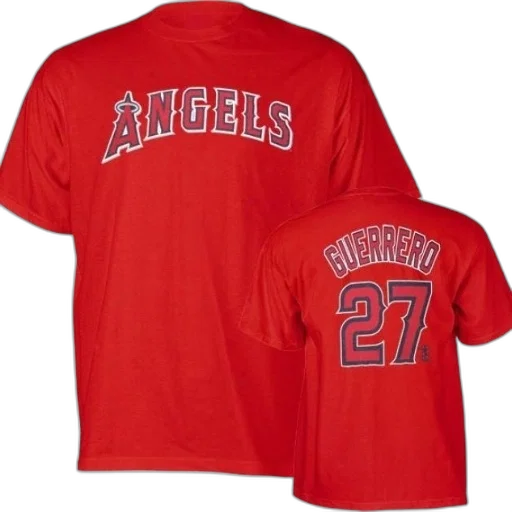 red, t-shirt, word, angels transparent PNG cut-out
