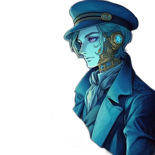 mask, staff, face, hat transparent PNG cut-out