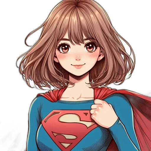 face, dress, comic book art, anime transparent PNG cut-out
