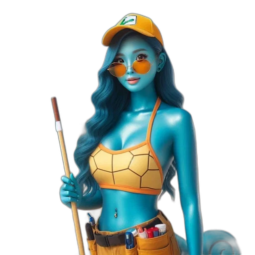 comic book art, fantasy art, concept art, cartoon transparent PNG cut-out