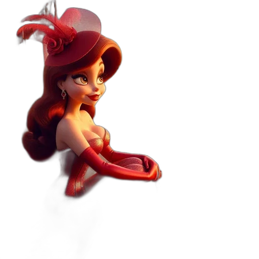 crown, hat, staff, dress transparent PNG cut-out