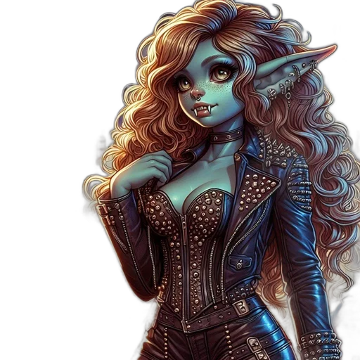 fantasy art, concept art, comic book art, pixel art transparent PNG cut-out
