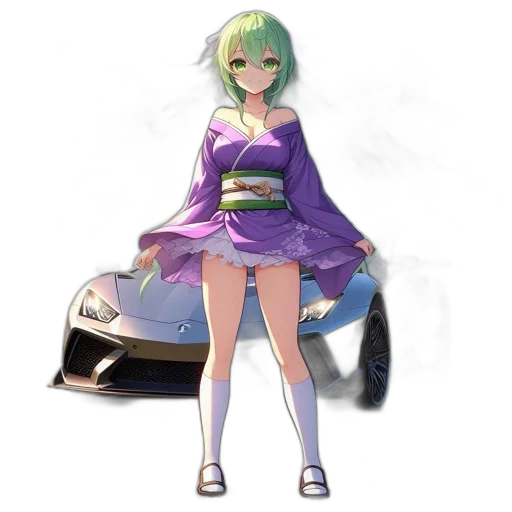 dress, car, jacket, weapon transparent PNG cut-out